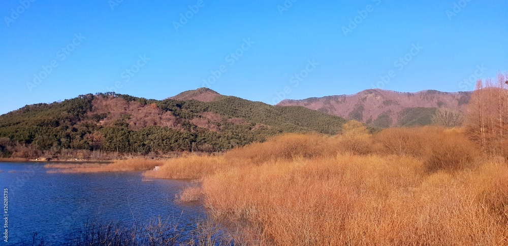 lake in mountains lake in mountains
