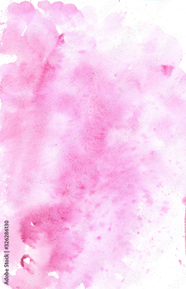 pink watercolor background,blurred spots, abstraction