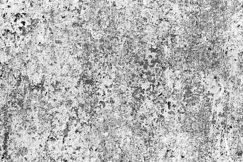 Fototapeta premium Texture of a concrete wall with cracks and scratches which can be used as a background