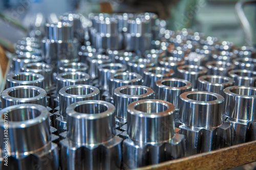 stacks of steel parts in the Metalworking industry