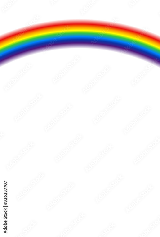 虹　カラフル　自然　背景