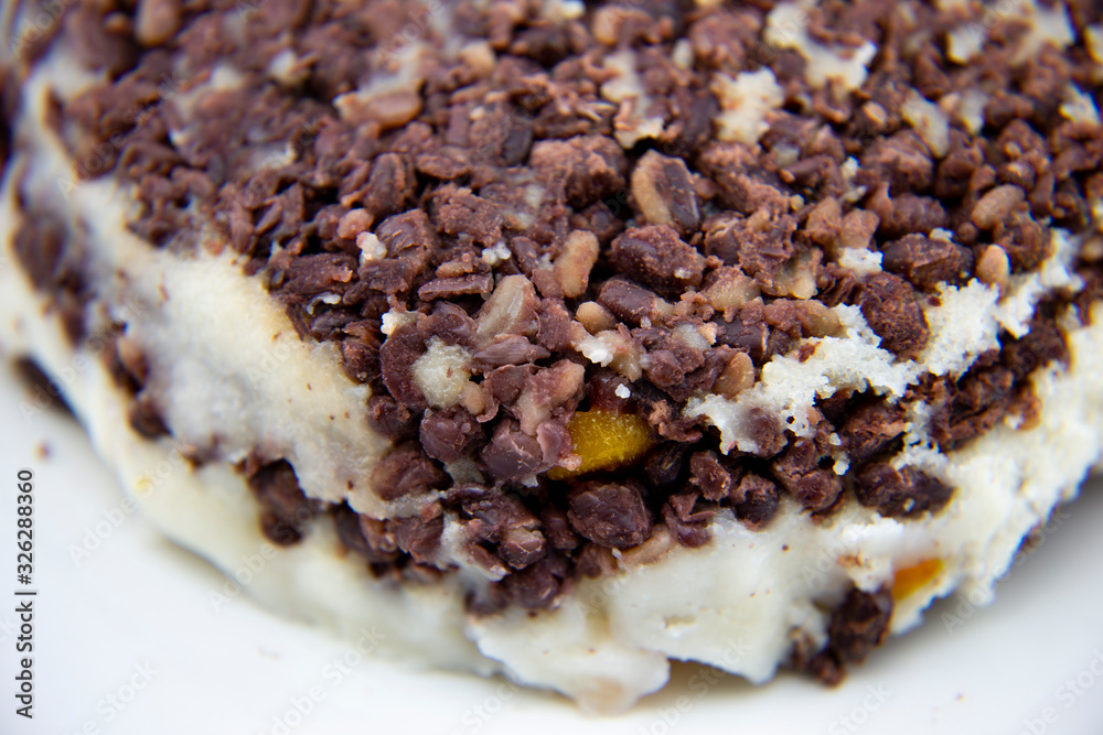 Steamed rice flour with red bean for Korean rice cake Steamed rice flour with red bean for Korean rice cake