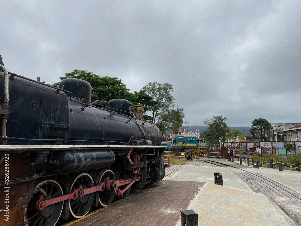 Obraz premium Steam train