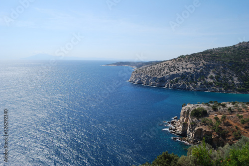 Greece, Tassos island - Sea, mountains