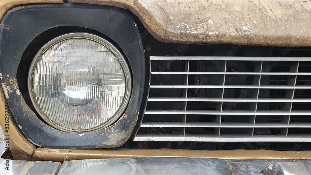 lanterna de carro velho