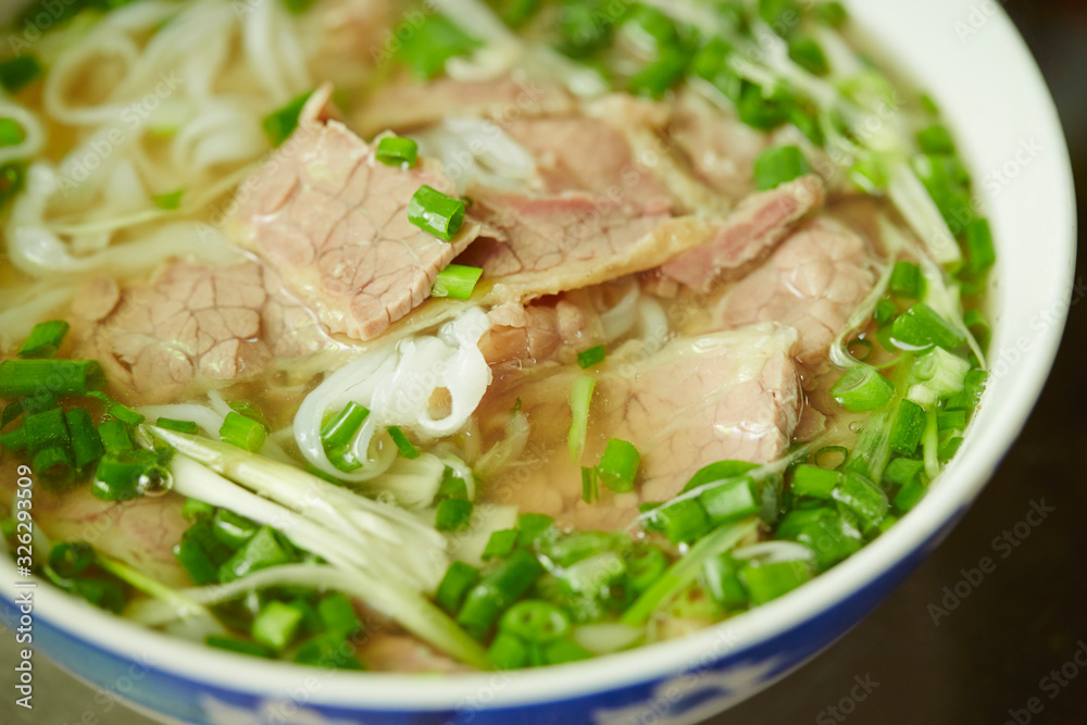 Pho noodle, Vietnamese rice noodle 