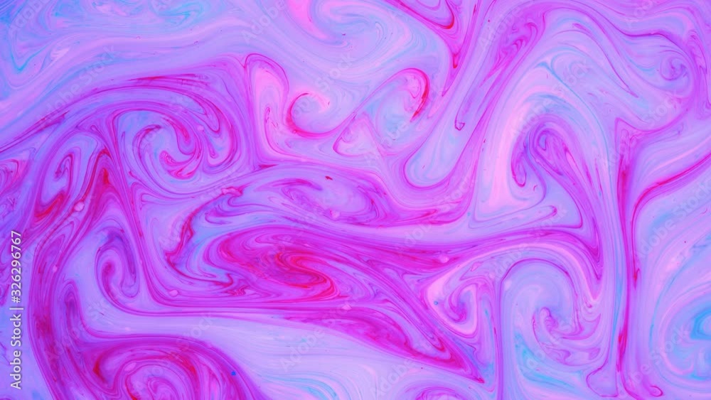 Abstract paint ink in motion. Psychedelic ebru background footage. Flowing colorful spots. Abstract paint ink in motion. Psychedelic ebru background footage. Flowing colorful spots.