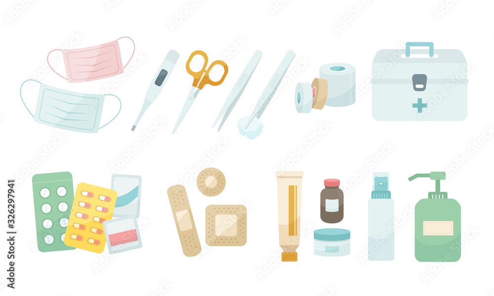 衛生用品イラスト 衛生用品イラスト
