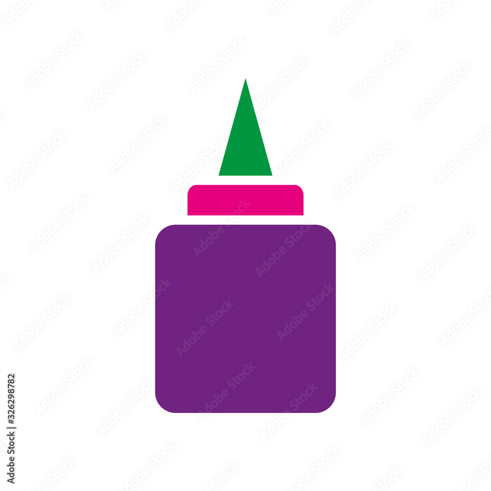 Glue icon or symbol vector design templates Glue icon or symbol vector design templates