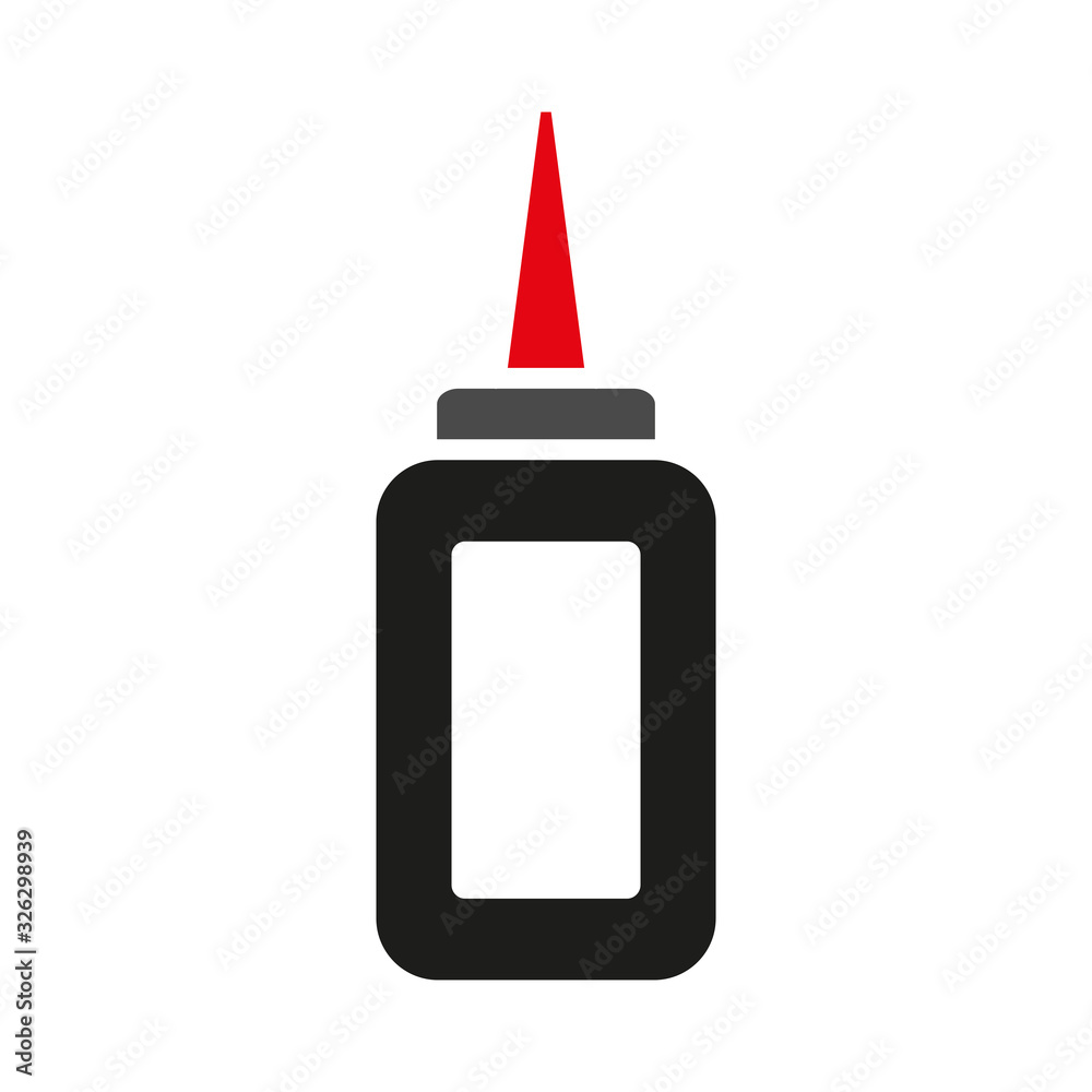 Glue icon or symbol vector design templates