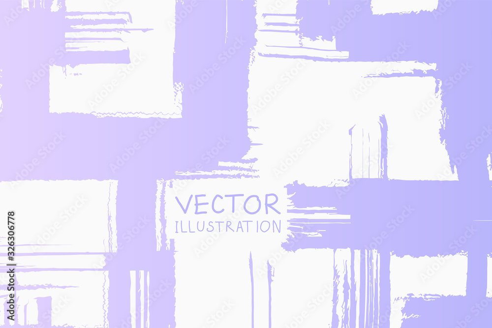 Obraz premium Soft color grunge grid strokes with gradient.