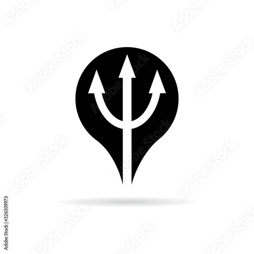 Trident Logo Template