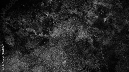 black concrete stone background, gray cement wall