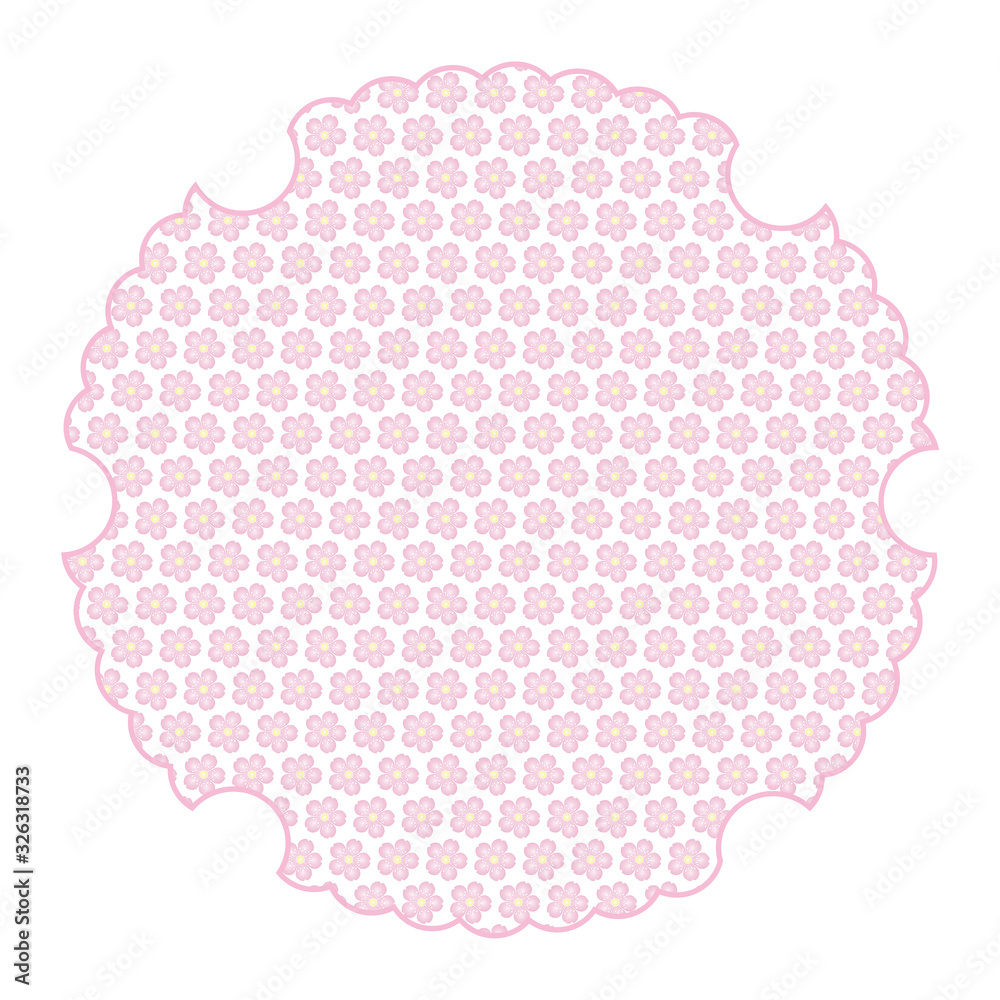 桜の花 背景素材 シームレス パターン イラスト