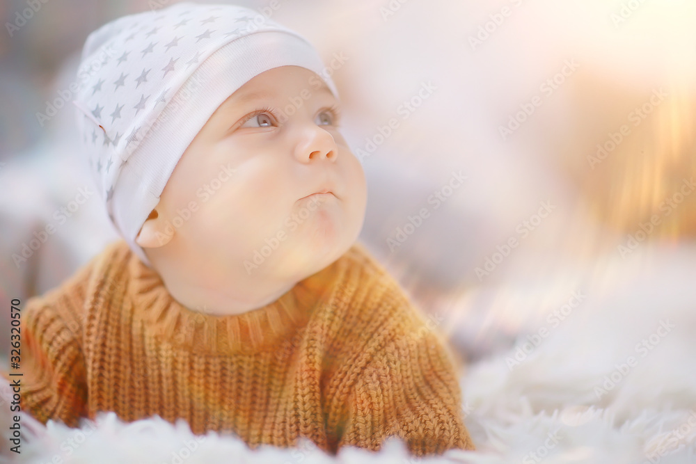 kid in a warm sweater child boy / portrait seasonal clothes, warm knitted sweater on a child, autumn portrait kid in a warm sweater child boy / portrait seasonal clothes, warm knitted sweater on a child, autumn portrait