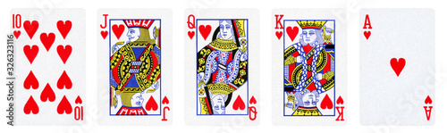 cards, card, queen, poker, style, king, vector, illustration, black, hearts, background, red, suit, set, jack, heart, casino, ace, leisure, gambling, vintage, play, white, symbol, game, design, luck, 