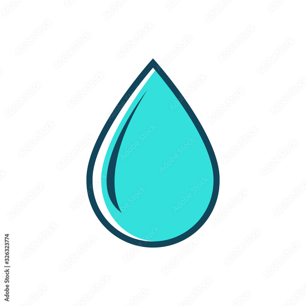 Water drop icon Water drop icon
