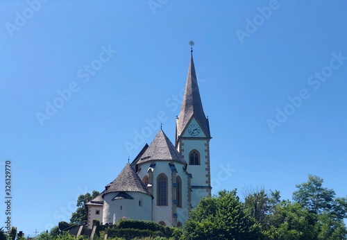 Wallfahrtskirche Maria W  rth am W  rthersee in K  rnten