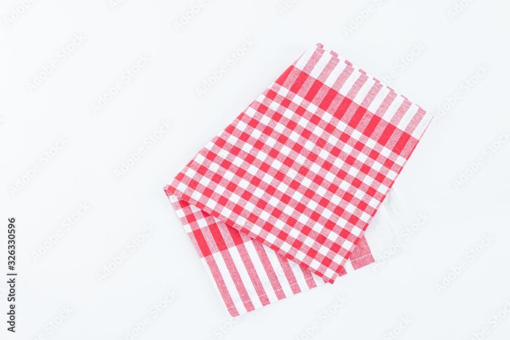 Cell napkin isolated on white background. Cell napkin isolated on white background.
