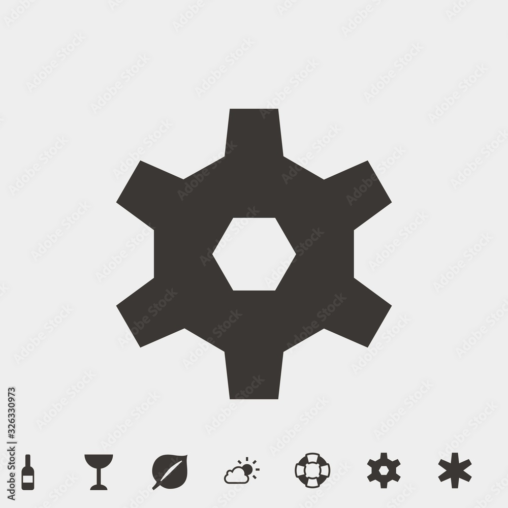 gear icon vector illustration and symbol for website and graphic design gear icon vector illustration and symbol for website and graphic design
