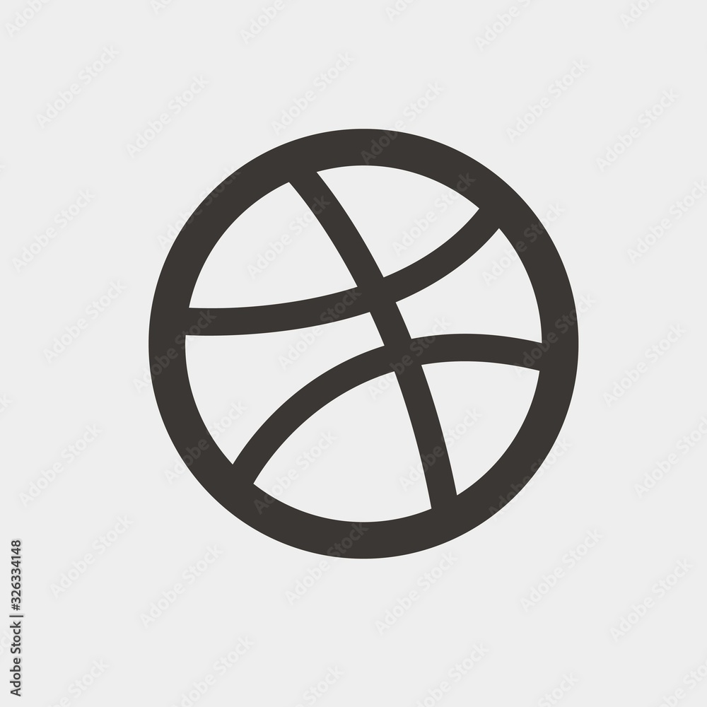 basket ball icon vector illustration and symbol for website and graphic design basket ball icon vector illustration and symbol for website and graphic design