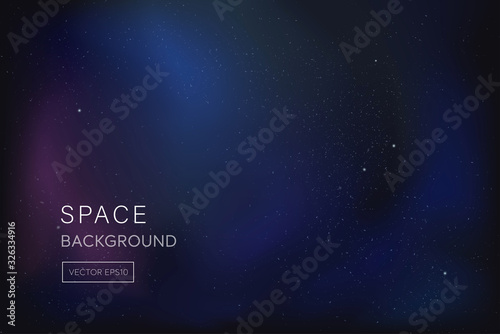 Dark blue purple space background