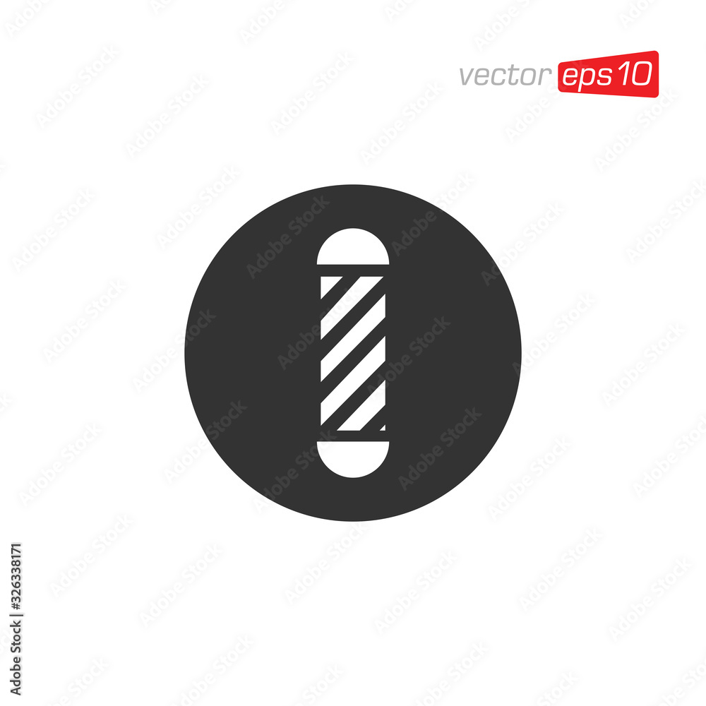 Barbershop Icon Logo Design Vector Barbershop Icon Logo Design Vector