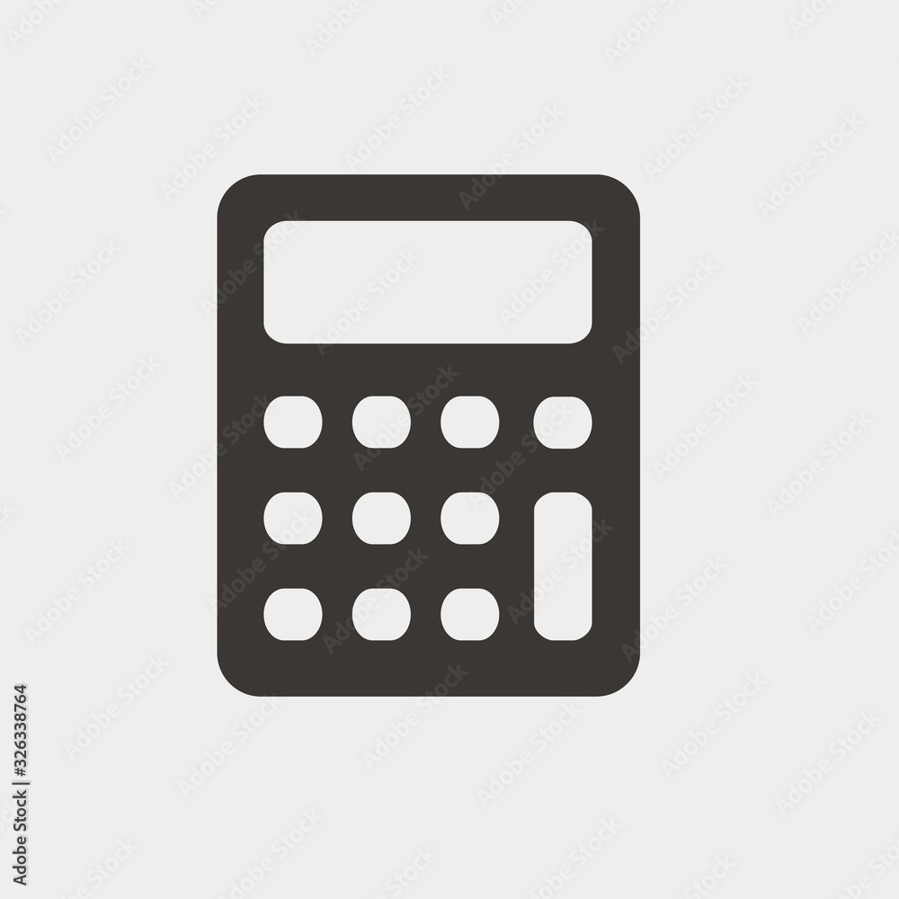 calculator icon vector illustration and symbol for website and graphic design calculator icon vector illustration and symbol for website and graphic design