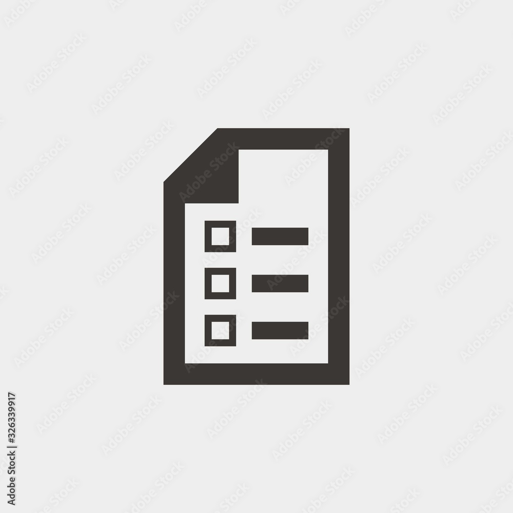 file list icon vector illustration and symbol for website and graphic design file list icon vector illustration and symbol for website and graphic design