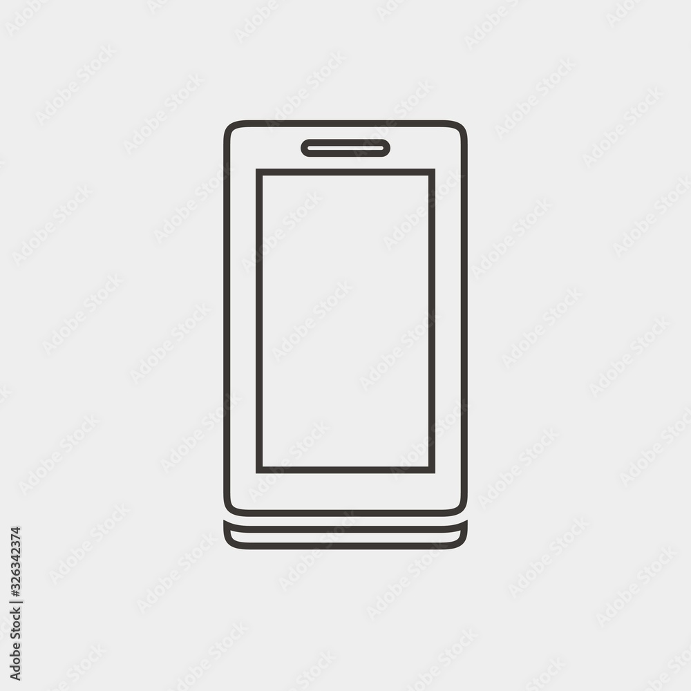 smart phone icon vector illustration and symbol for website and graphic design smart phone icon vector illustration and symbol for website and graphic design