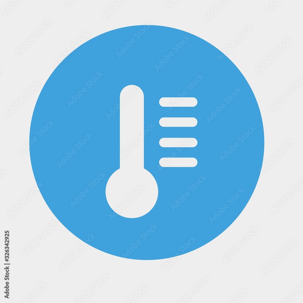 thermometer icon vector illustration and symbol for website and graphic design thermometer icon vector illustration and symbol for website and graphic design