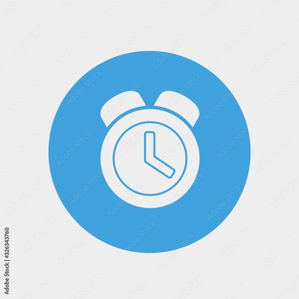 alarm clock icon vector illustration and symbol for website and graphic design alarm clock icon vector illustration and symbol for website and graphic design