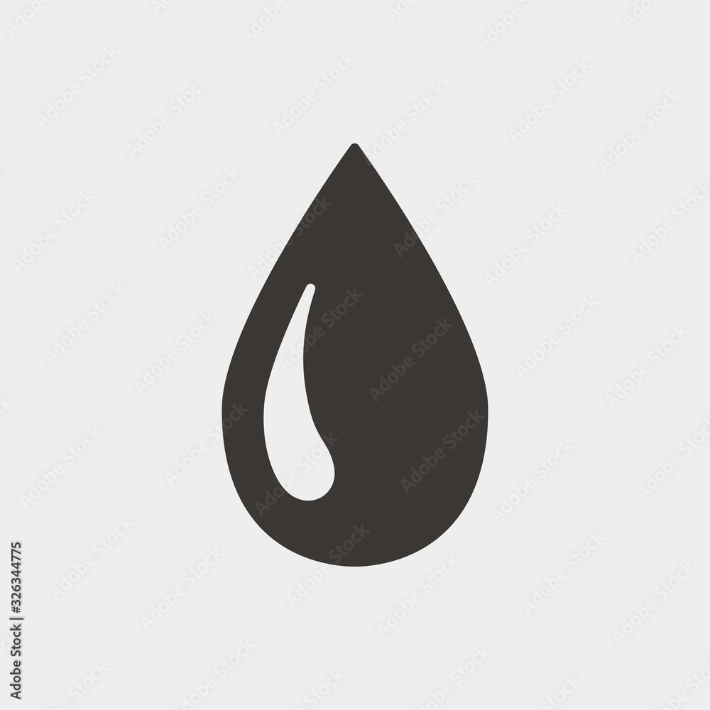 drop icon vector illustration and symbol for website and graphic design drop icon vector illustration and symbol for website and graphic design