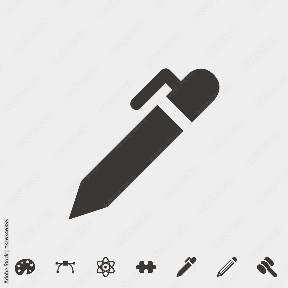 pen icon vector illustration and symbol for website and graphic design pen icon vector illustration and symbol for website and graphic design