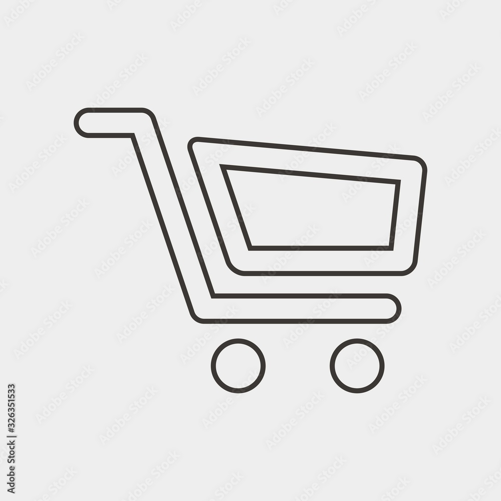 cart icon vector illustration and symbol for website and graphic design cart icon vector illustration and symbol for website and graphic design