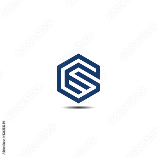 Initials letter GE hexagon shape logo design vectors. Symbol, icon, letters g, letter e, letters eg, hexagon letters, hexagon initial letters, icon logo