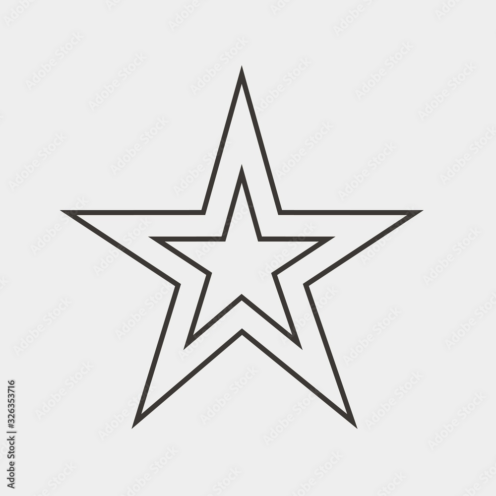 star icon vector illustration and symbol for website and graphic design star icon vector illustration and symbol for website and graphic design