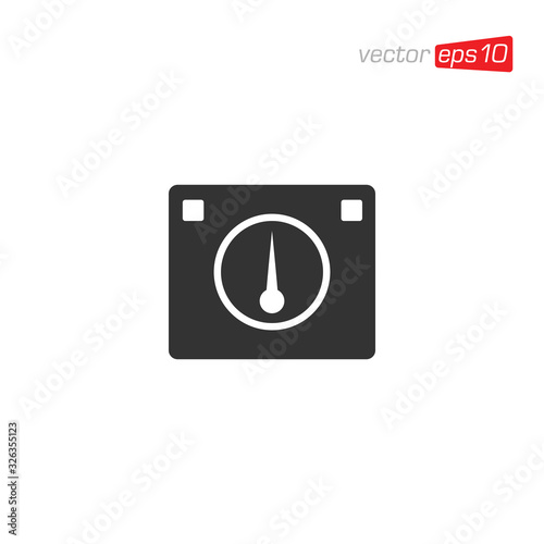 Scales Icon Design Vector Template