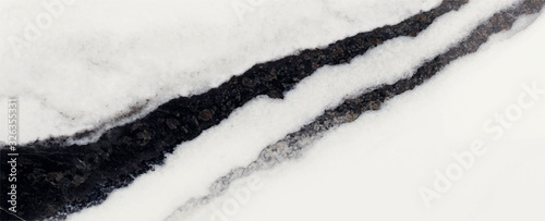 smooth white marble texture background vector