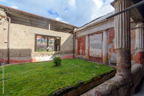 Oplontis Villa of Poppea - Internal garden 