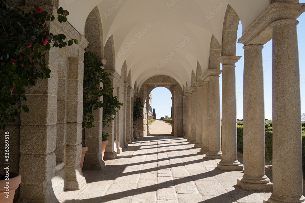 Fototapeta premium El Escorial monastery in Madrid, Spain