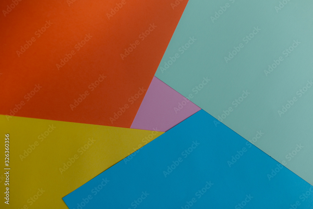 Block colors with blank space Block colors with blank space