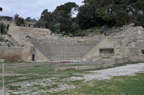 Napoli - Teatro greco del Parco Archeologico di Pausilypon photo