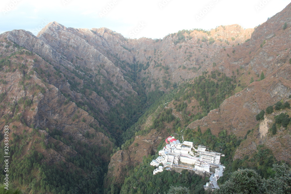 Vaishno Devi Mandir is a Hindu temple dedicated to the Hindu Goddess