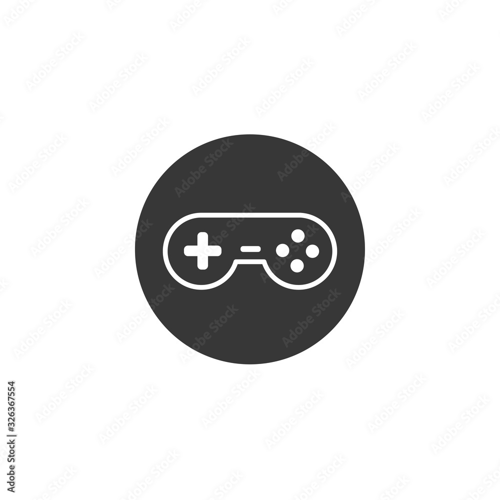 Joystick Game Controller Icon Design Template Joystick Game Controller Icon Design Template