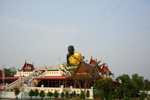 Is an old place Which was built during The end of Ayudhya, 1769 B.E. Bang Kapo Temple grounds photo