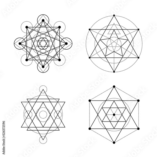 Sacred geometry set