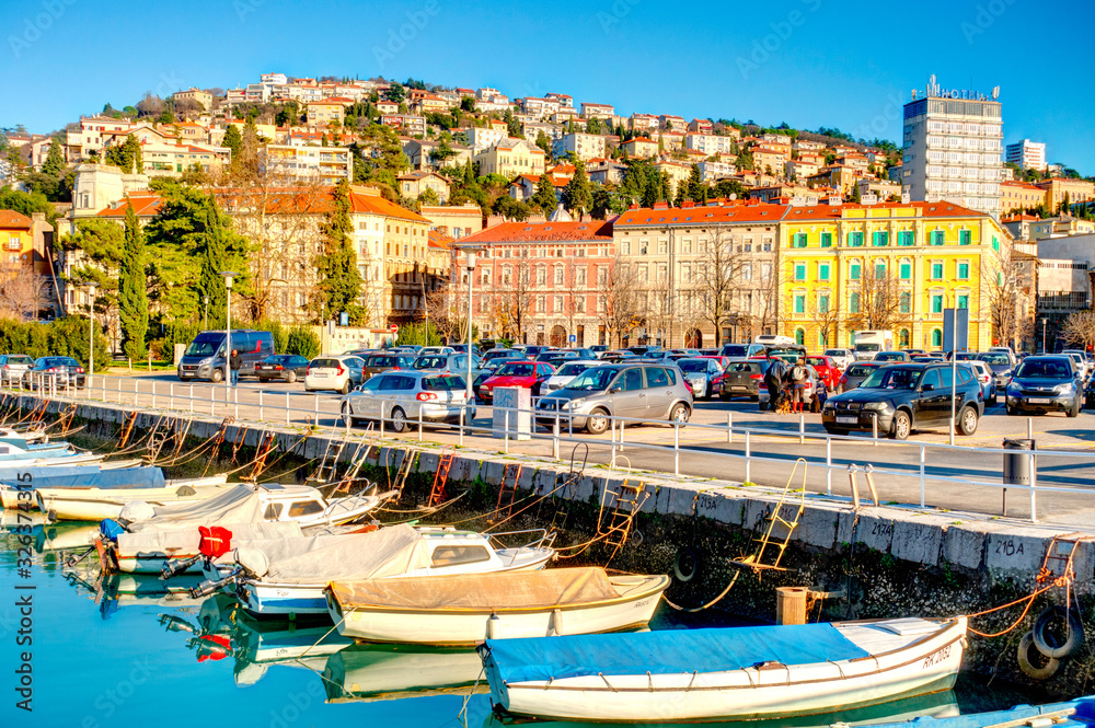 Rijeka, Croatia, HDR Image