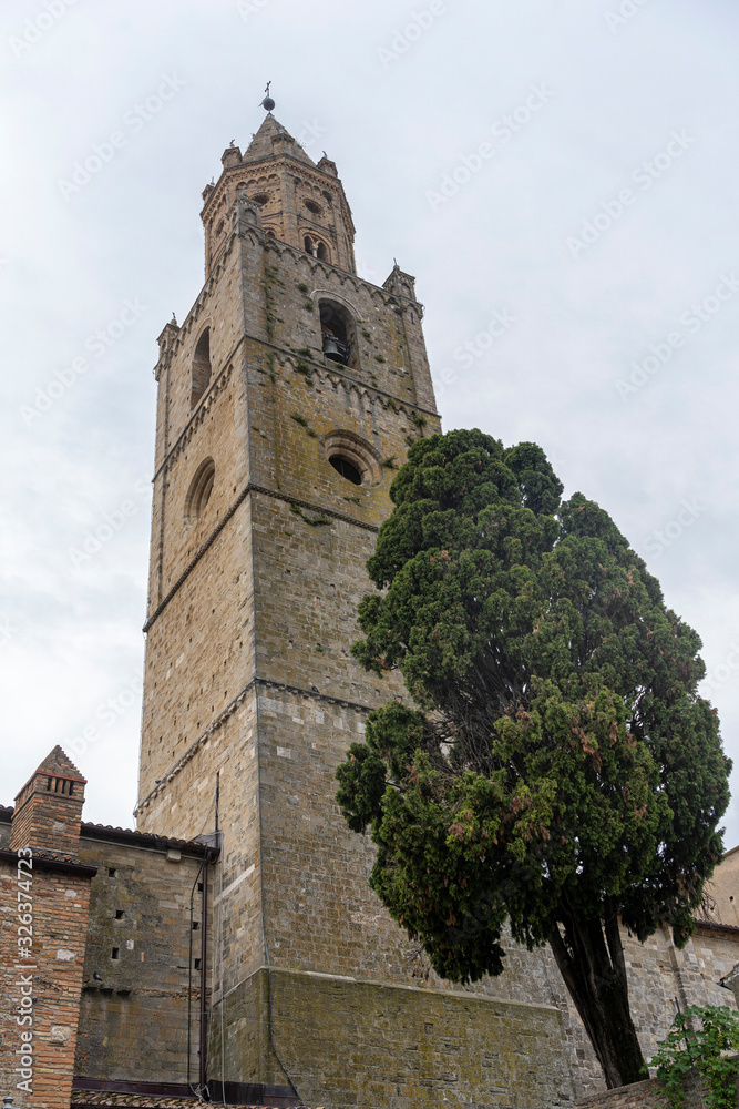 Medieval cathedral of Atri, Italy