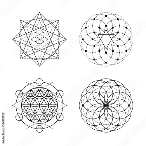 Sacred geometry set